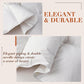 Wellos Goose Feathers Down Comforter - All Season White Duvet Insert